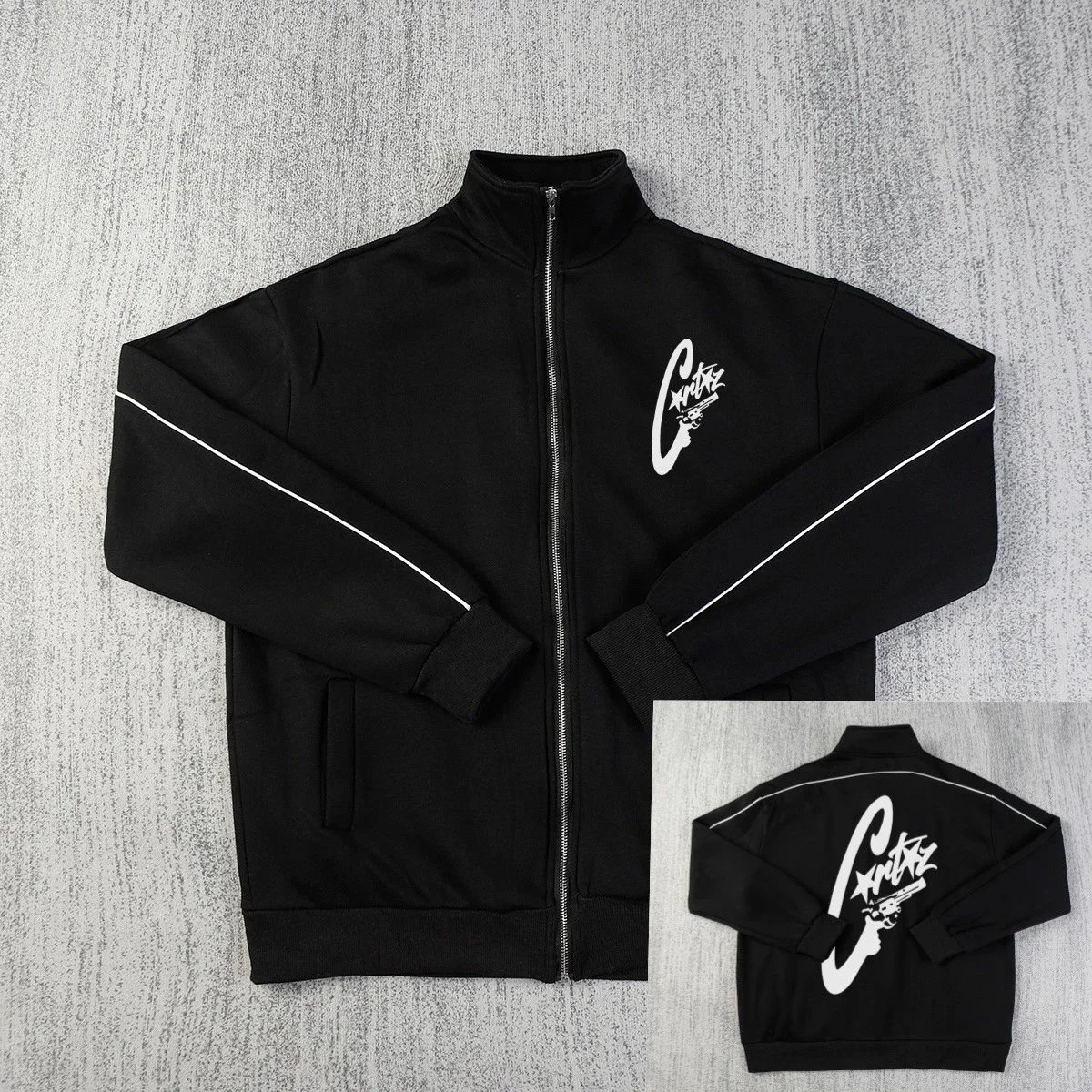 8163 Black [Hoodie]