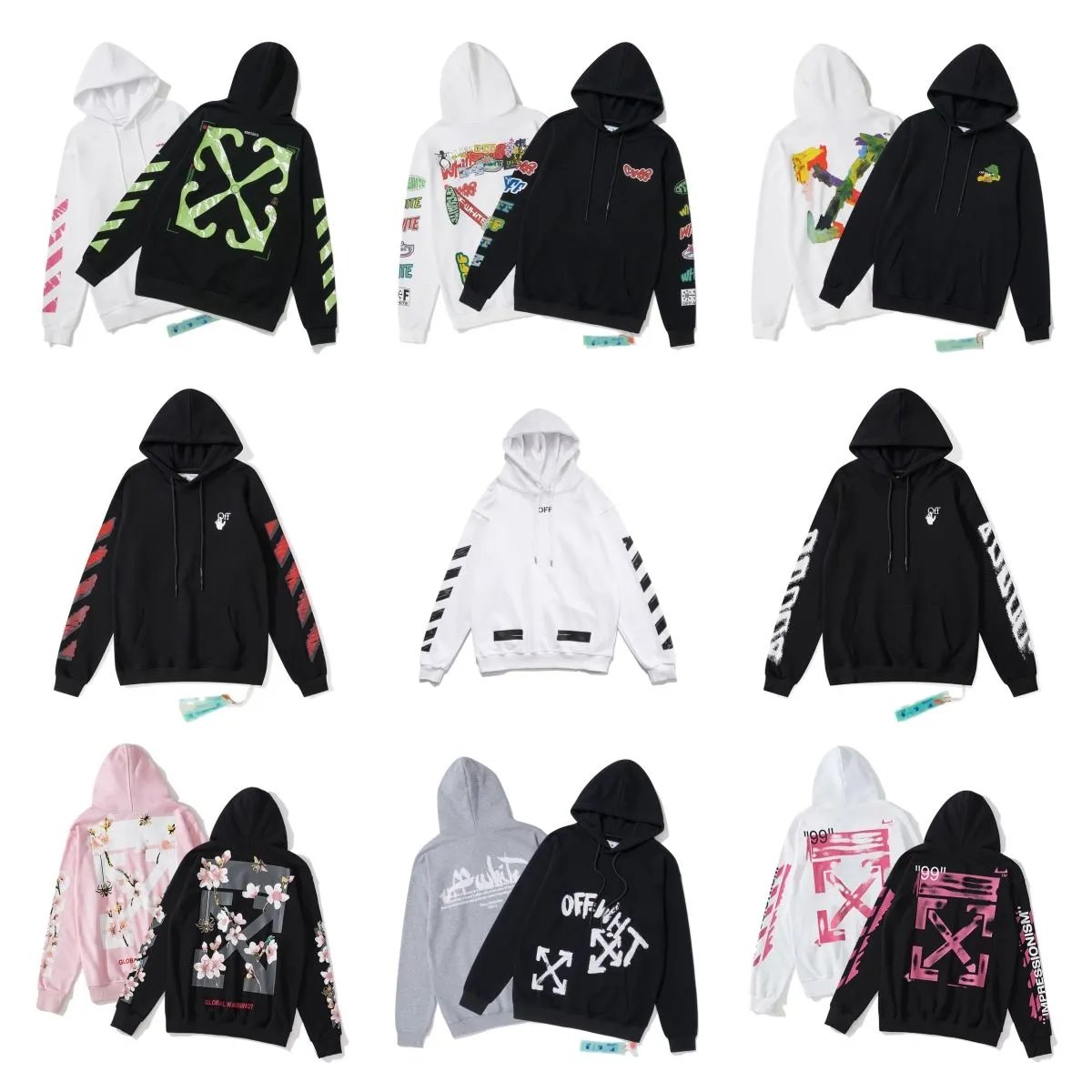 Off-White Hoodies [39 styles]