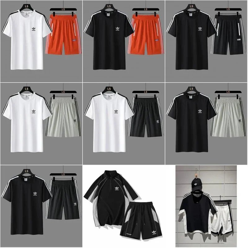 Adidas Trefoil T-Shirt/Shorts 