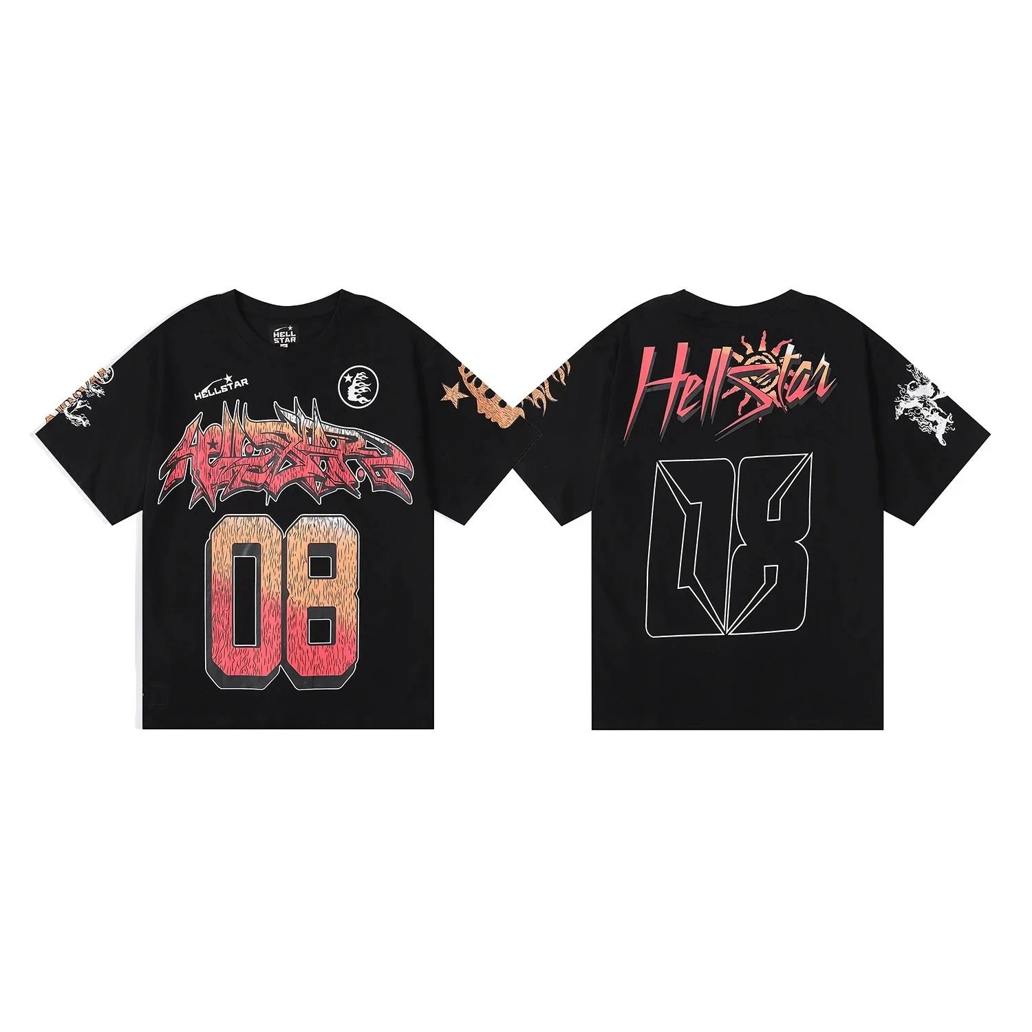 Hellstar T-Shirts Graphic Print — 2013 black