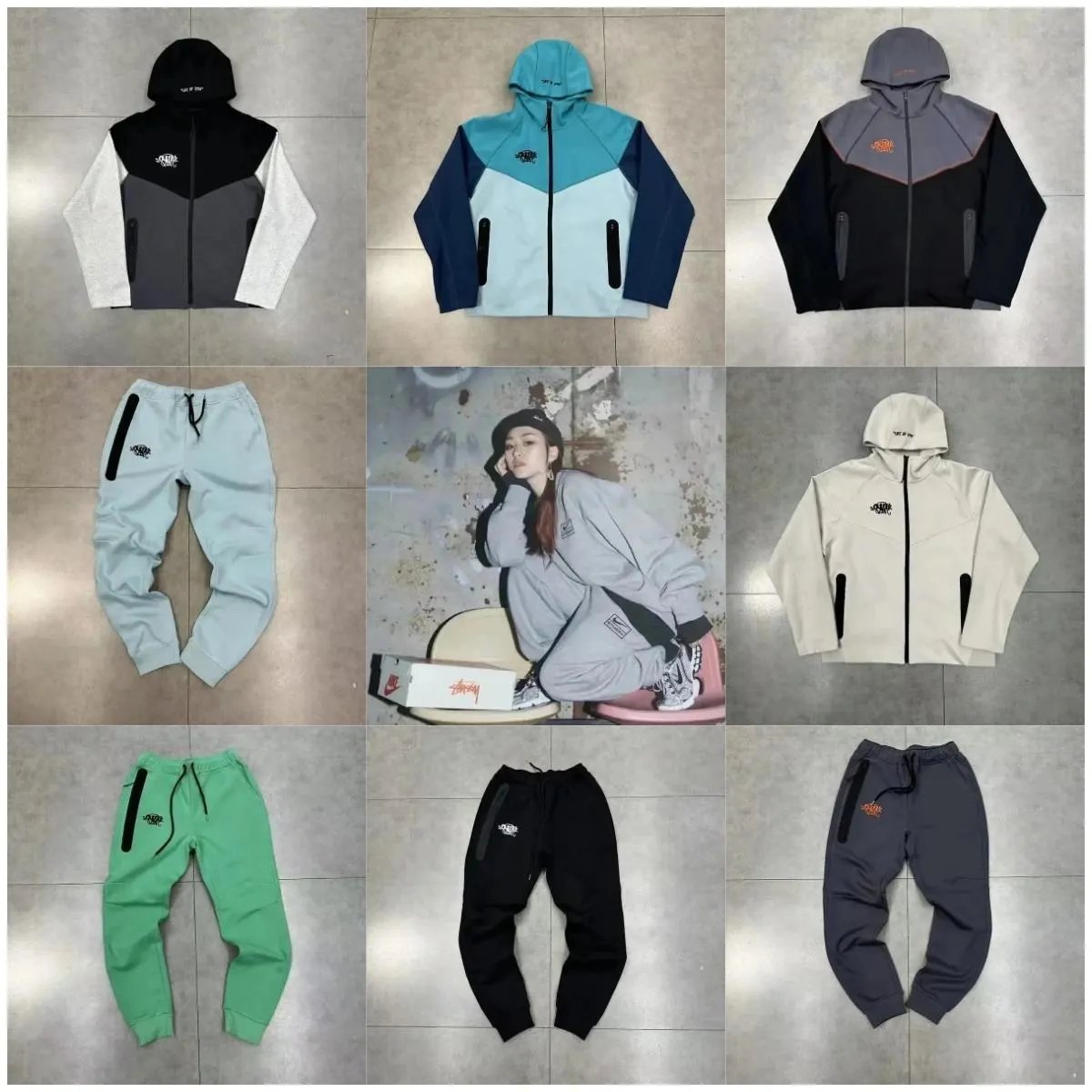 Nike X Stussy B22 Hoodie & Pan