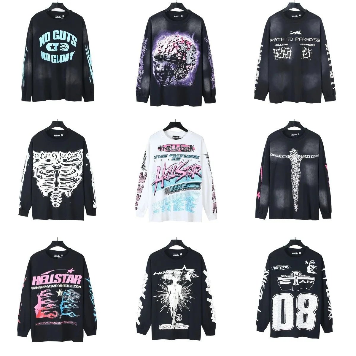 Hellstar Long Sleeve T-Shirts 