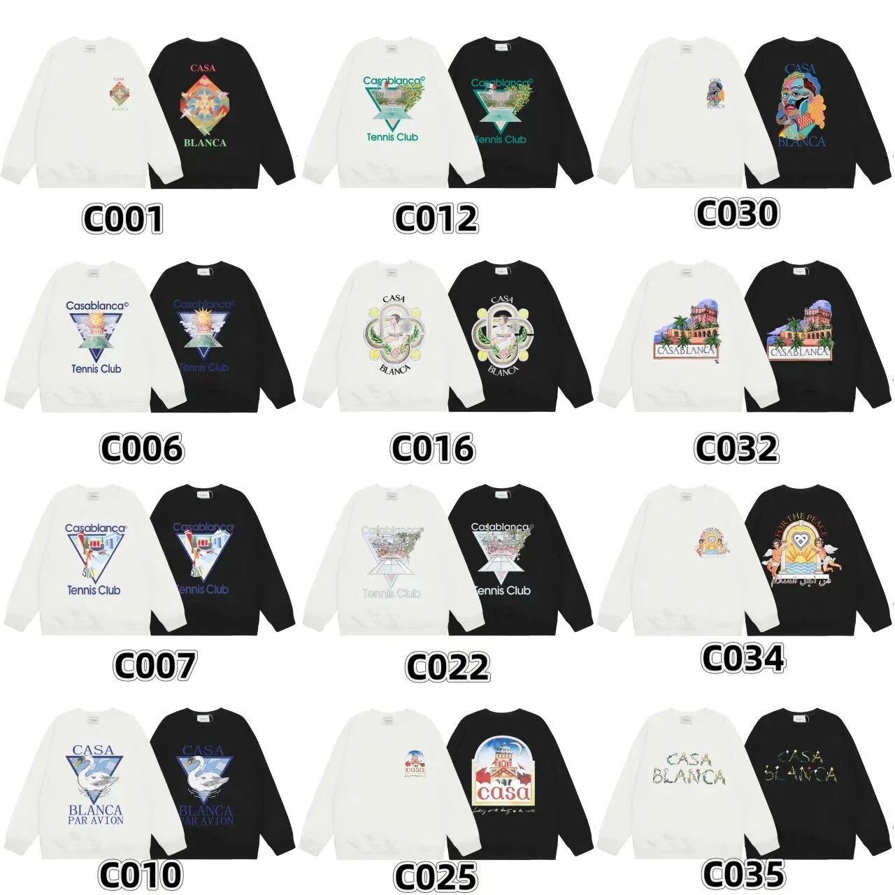 Casablanca Tennis Club Sweatsh