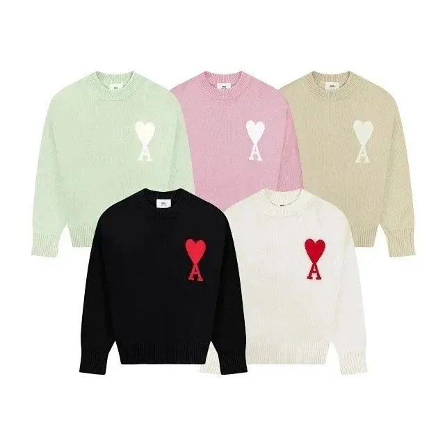Ami Paris Heart Logo Sweater [
