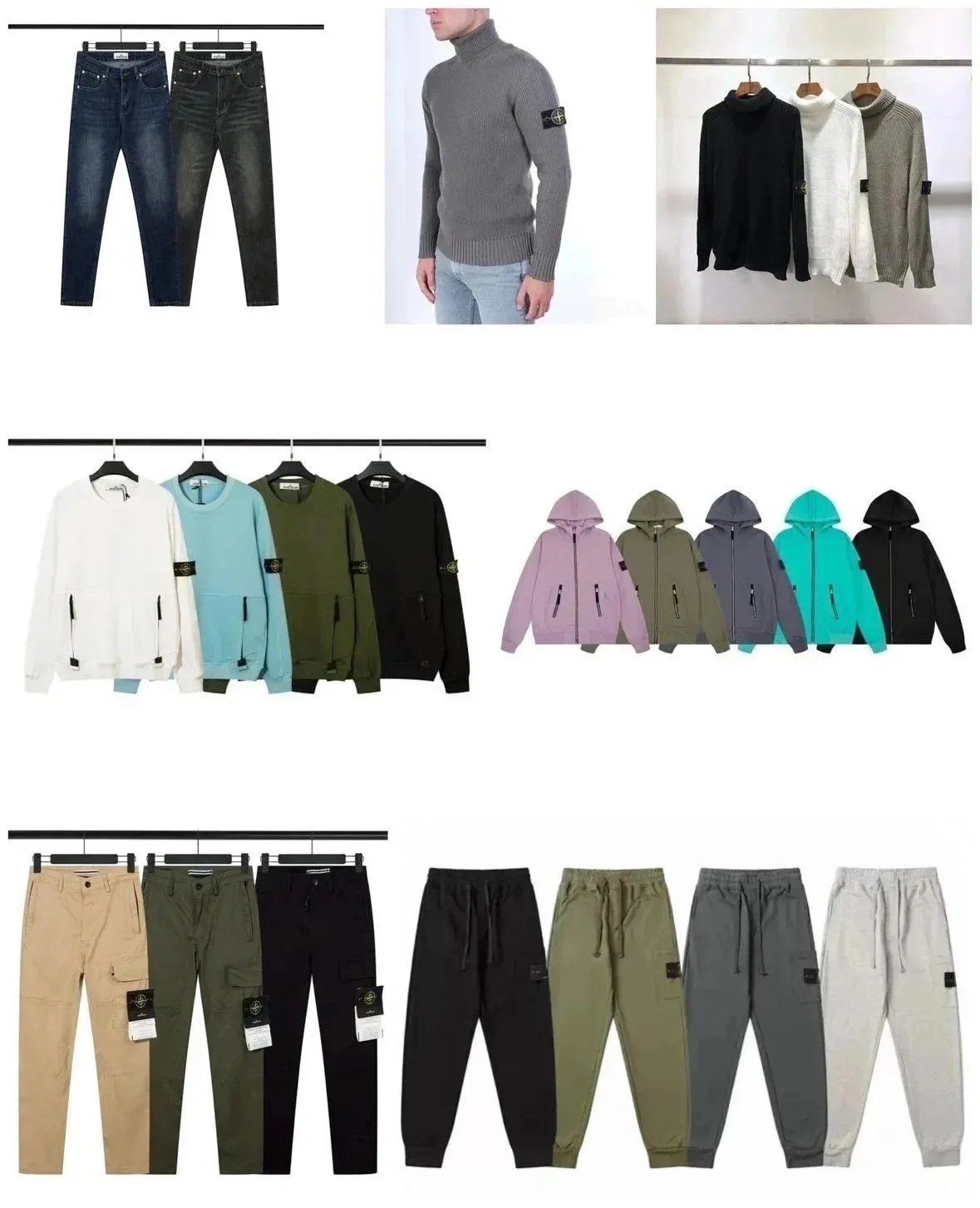 Stone Island Cargo Pants/Sweat