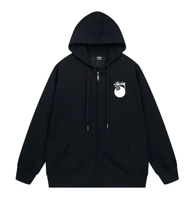 Stüssy Hoodies & Sweatshirts 8-Ball Logo Hooded Sweatshirt product detail image 7