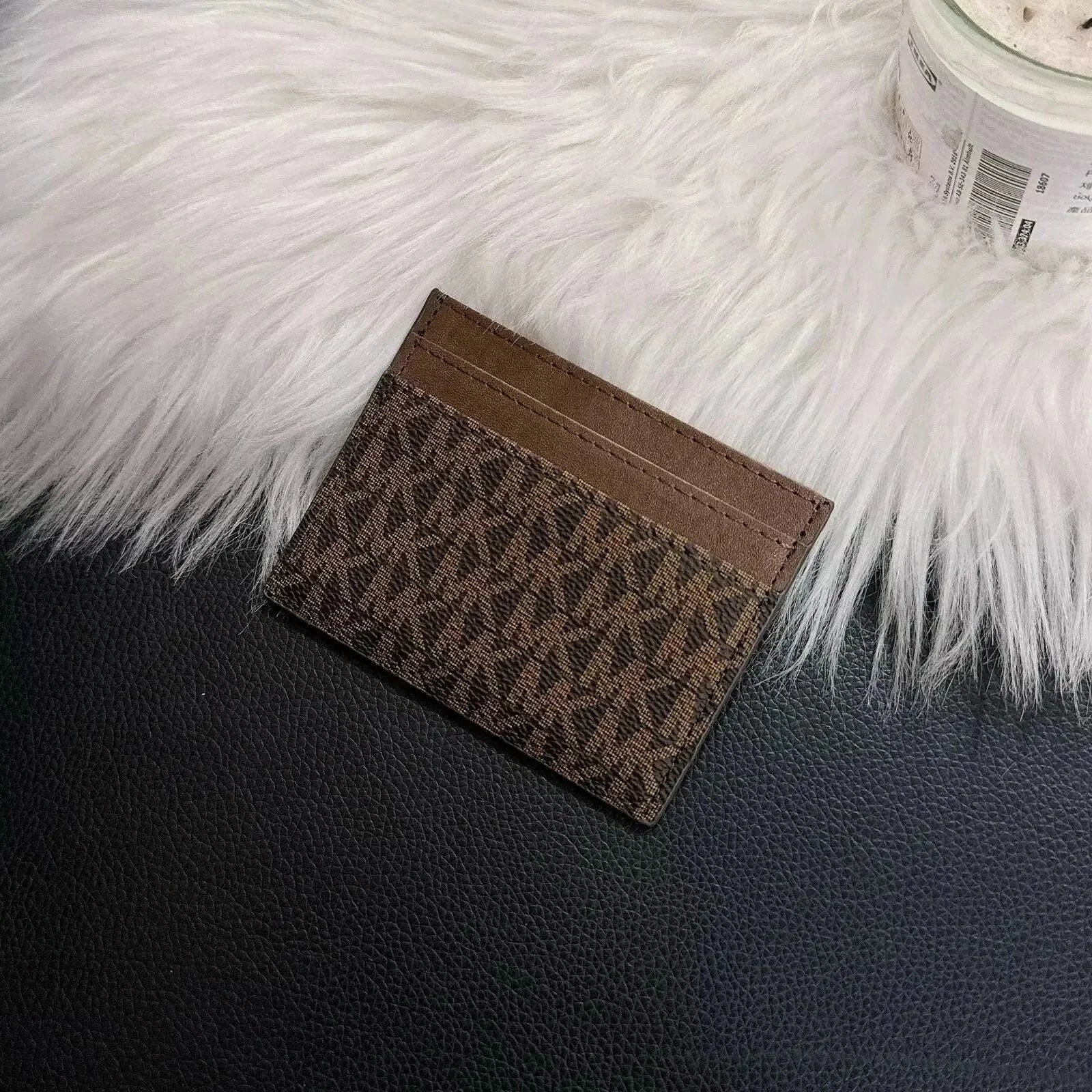 Dior Oblique Monogram Brown Card Holder