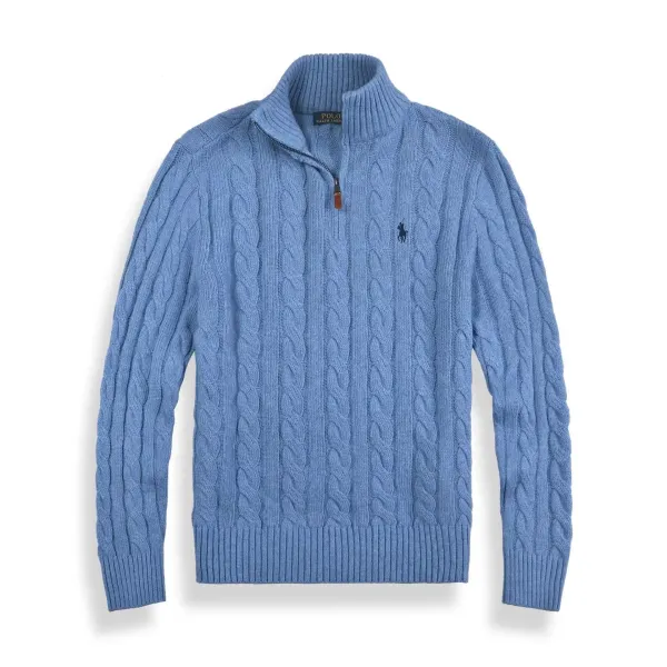 Polo Ralph Lauren Cable Knit Sweater Red - 3