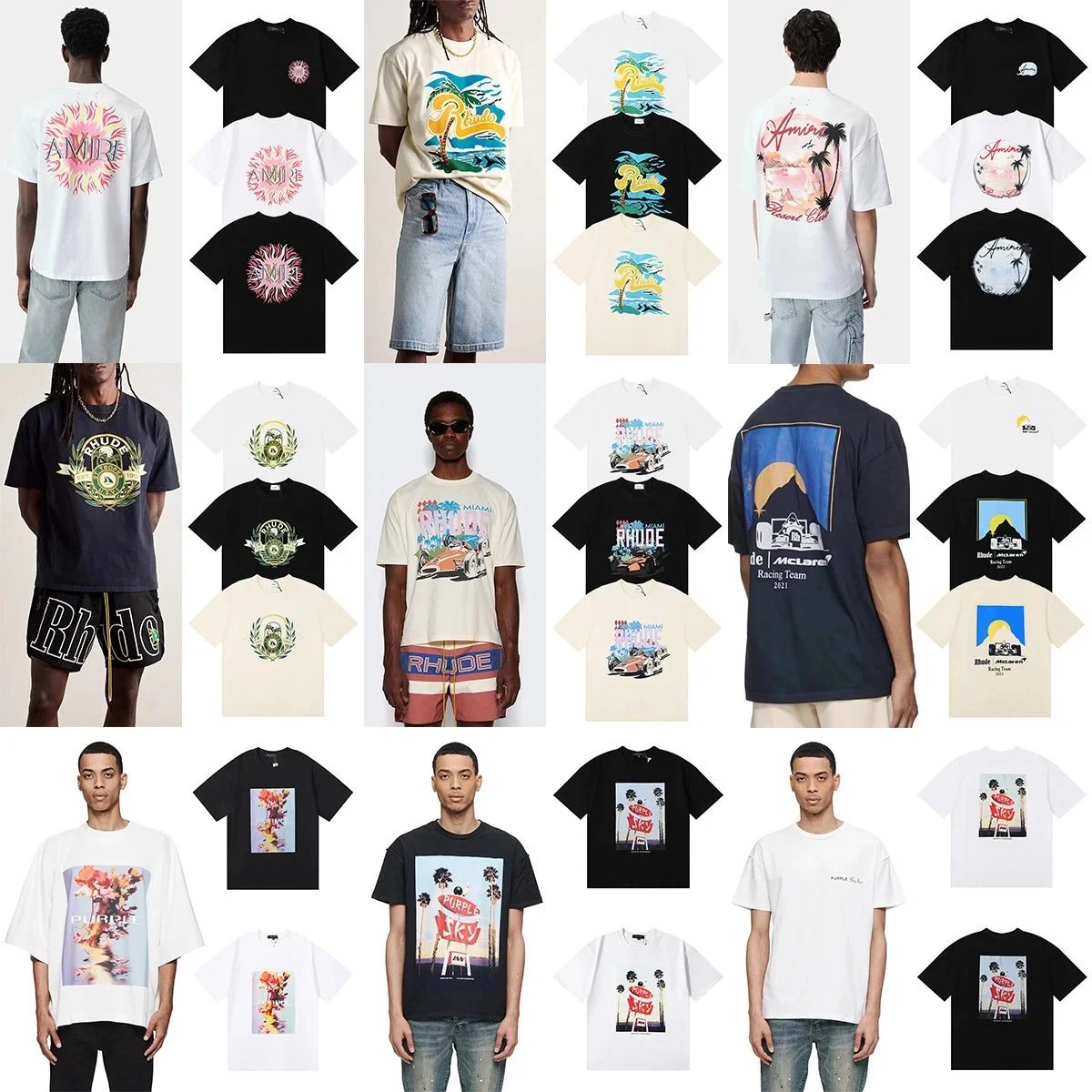 Rhude T-Shirts [28 styles]