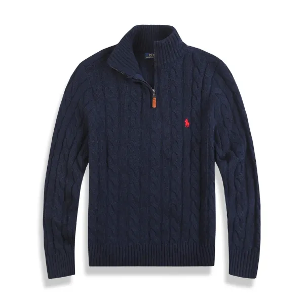 Polo Ralph Lauren Cable Knit Sweater Red - 7