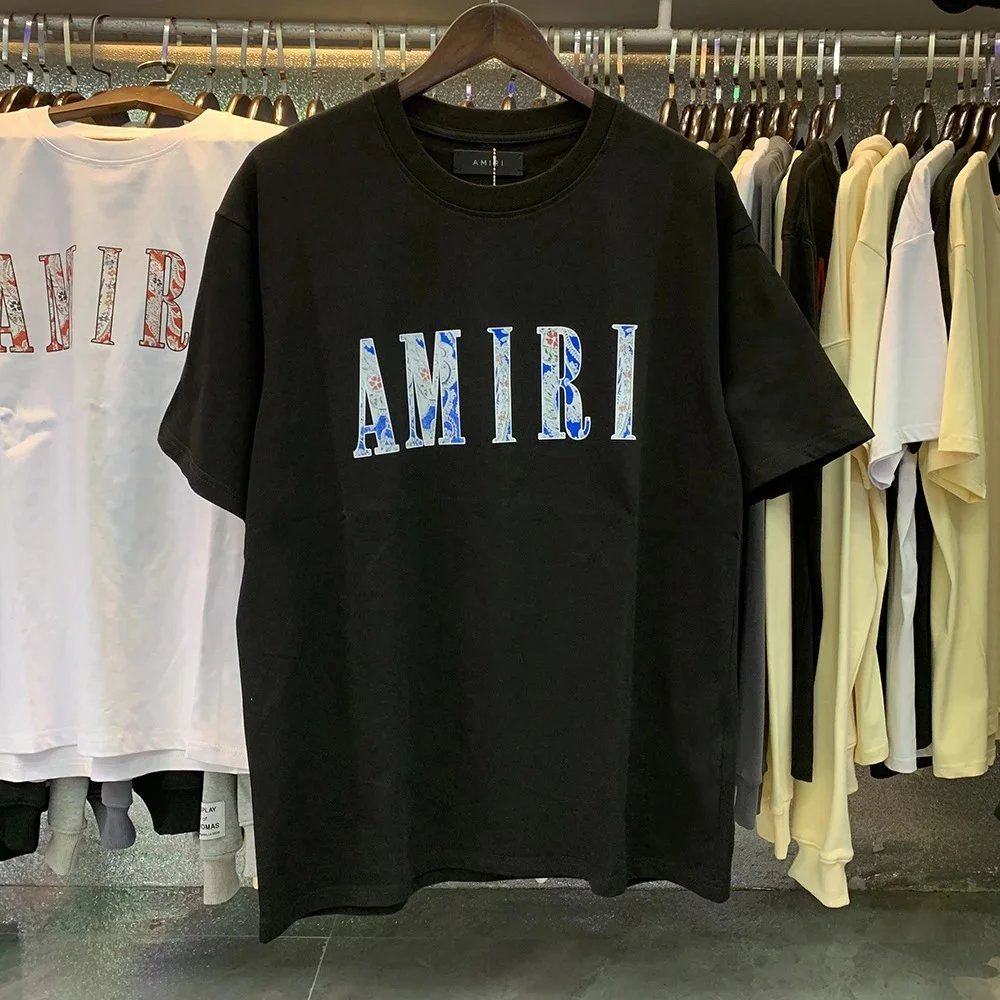 AMIRI T-Shirts Sword Graphic T-Shirt — 907 Black
