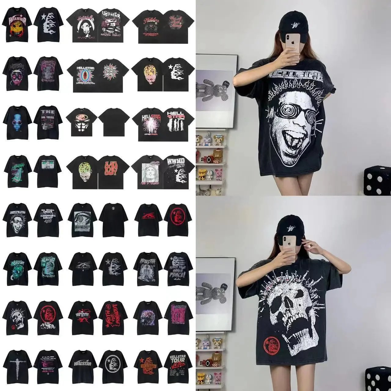 Hellstar Graphic T-Shirts [24 