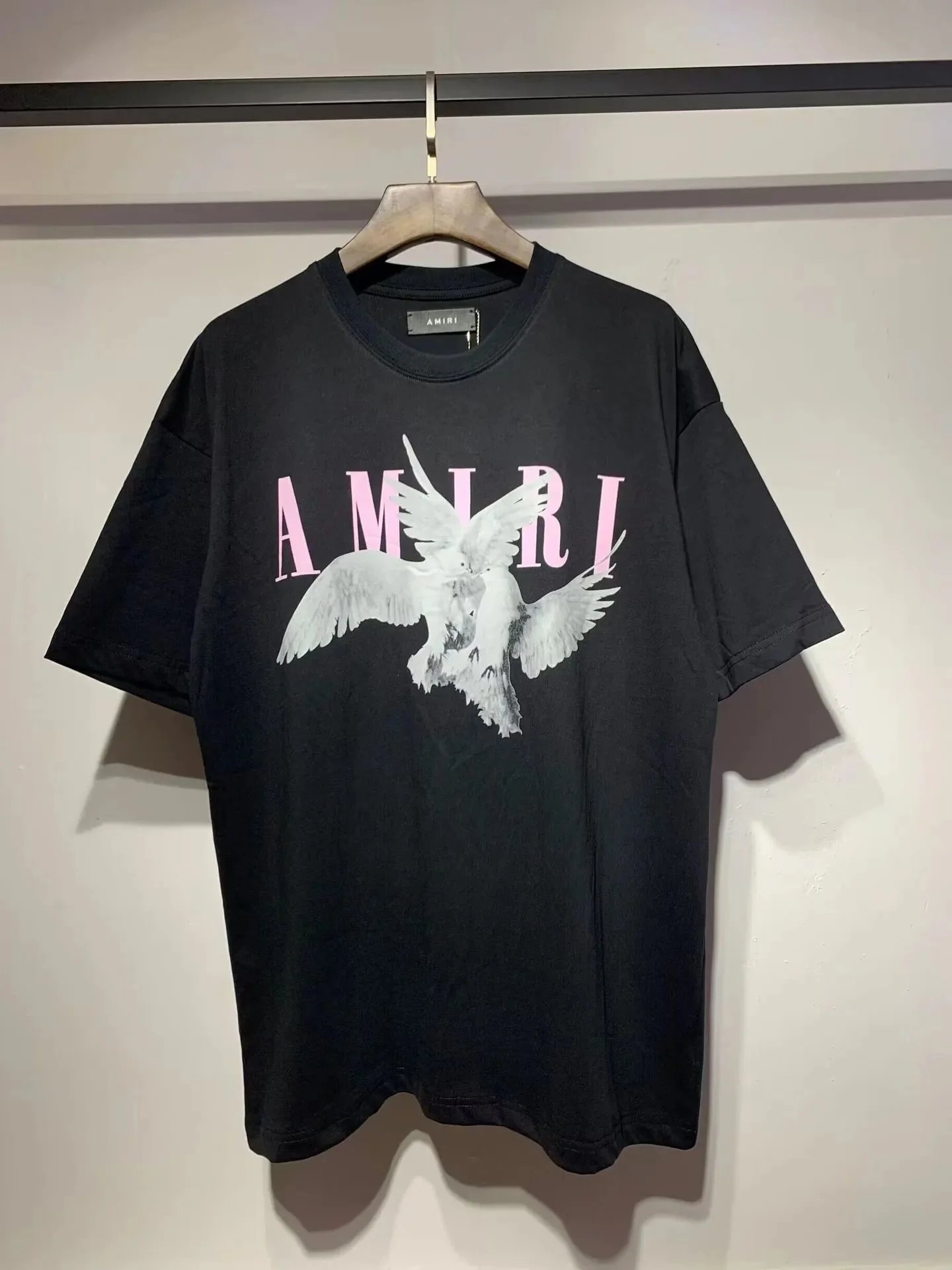 AMIRI T-Shirts Sword Graphic T-Shirt — 664 Black