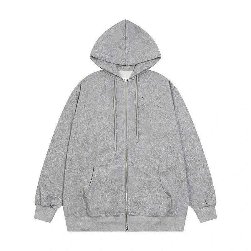 6116 Grey Zip Hoodie