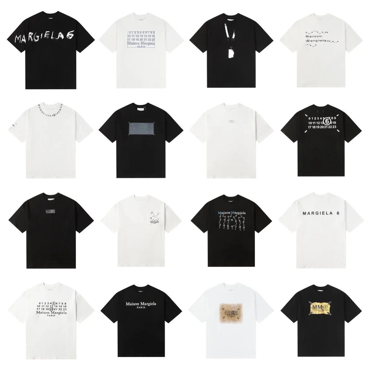 Maison Margiela 6 T-Shirts [40