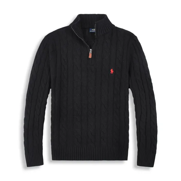 Polo Ralph Lauren Cable Knit Sweater Red - 8