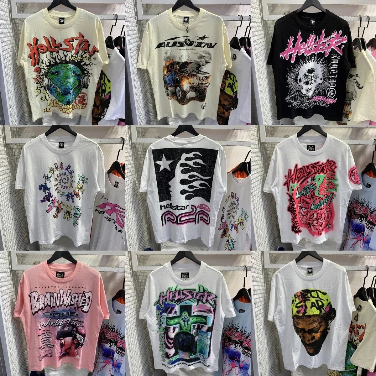 Hellstar Graphic T-Shirts [40 