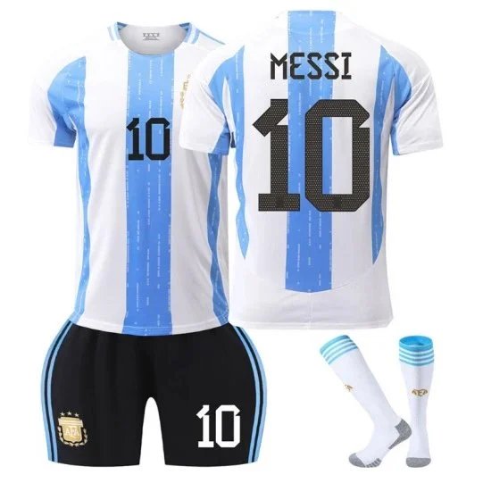 Brazil National Team Neymar Jr #10 Home Jersey Set Blue/White/Yellow - 19