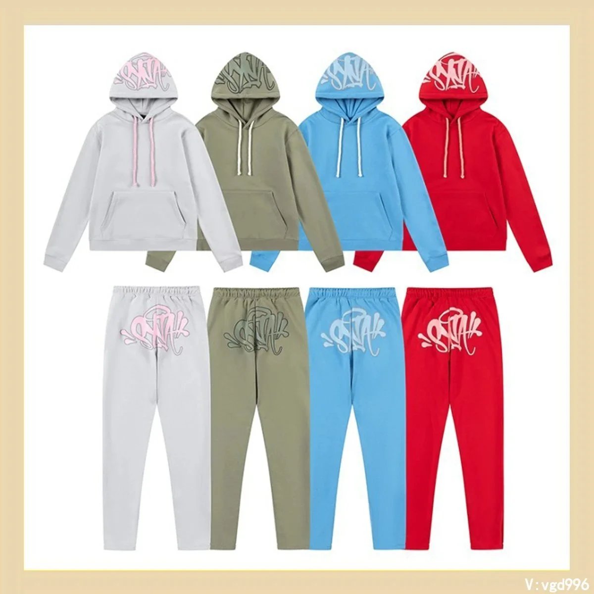 Graffiti Hoodie & Jogger Set [