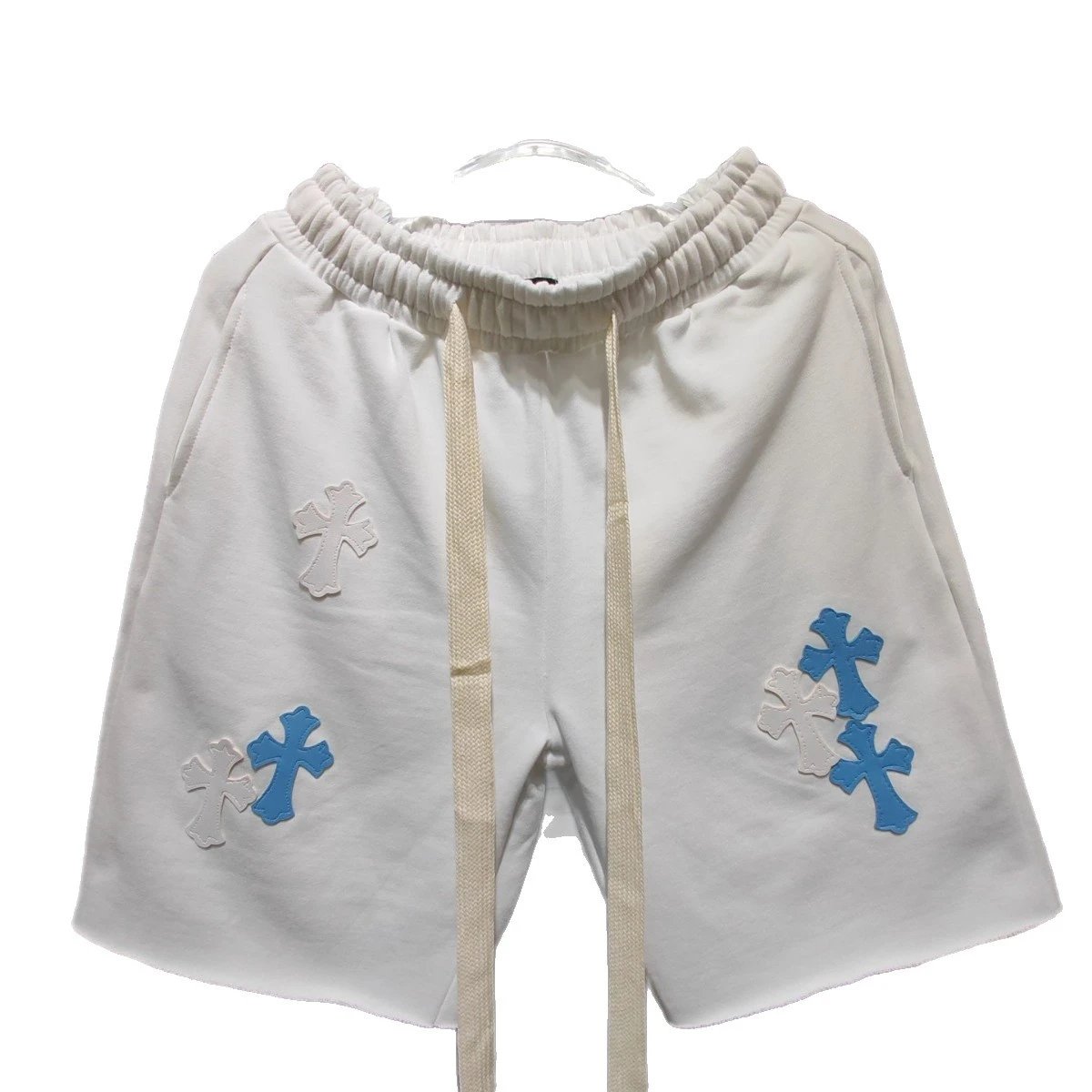 Chrome Hearts Shorts Drawstring with cross patches image 5
