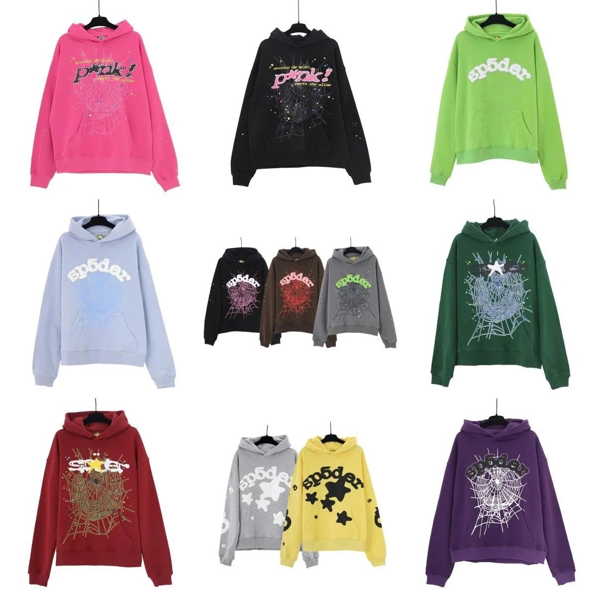 Sp5der Hoodies [40 styles]