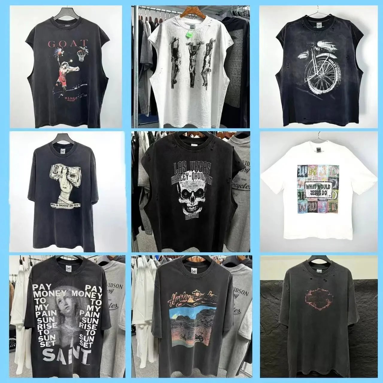 Harley-Davidson / GOAT / WWJD 