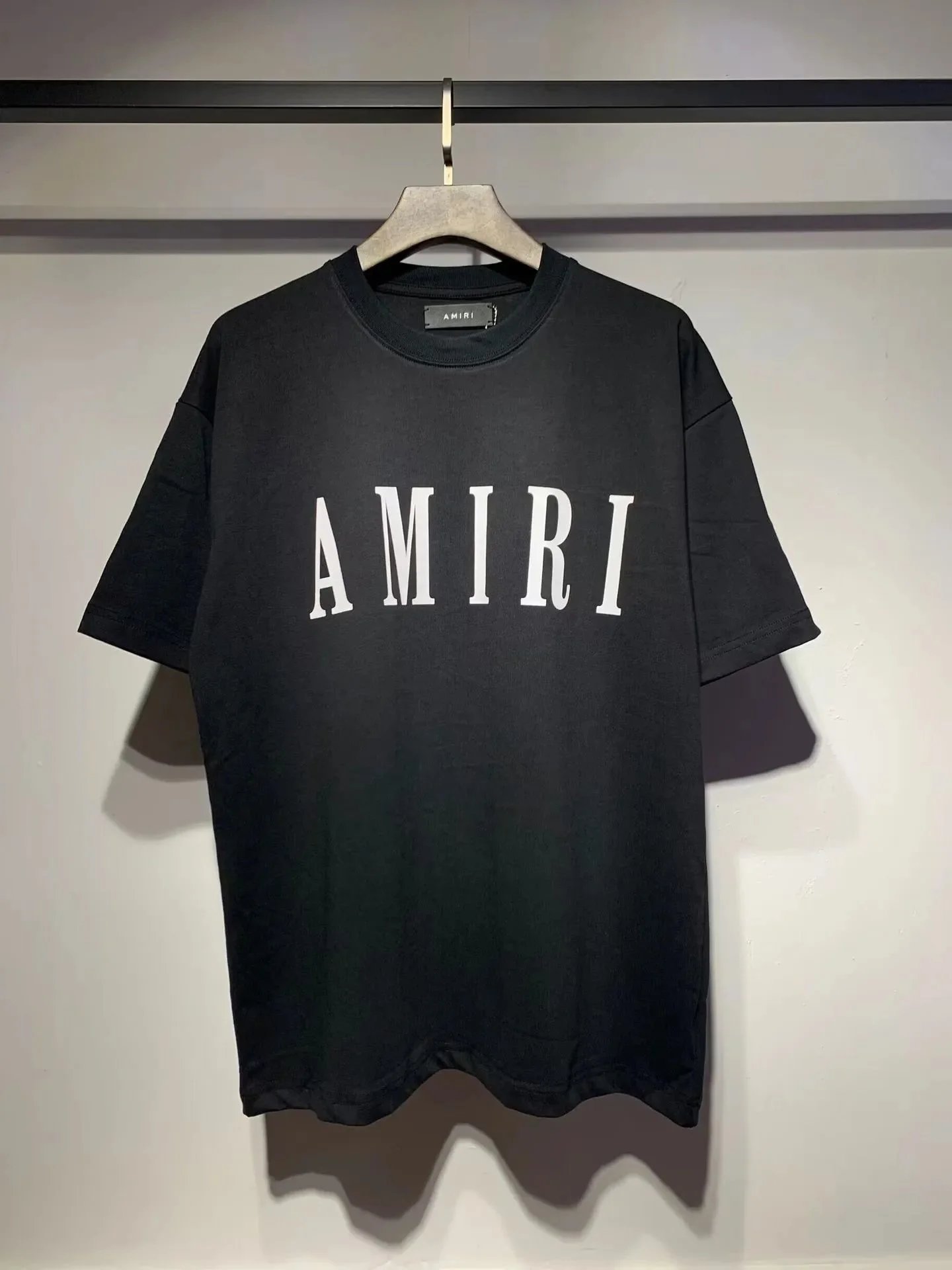 AMIRI T-Shirts Sword Graphic T-Shirt — 661 Black and White