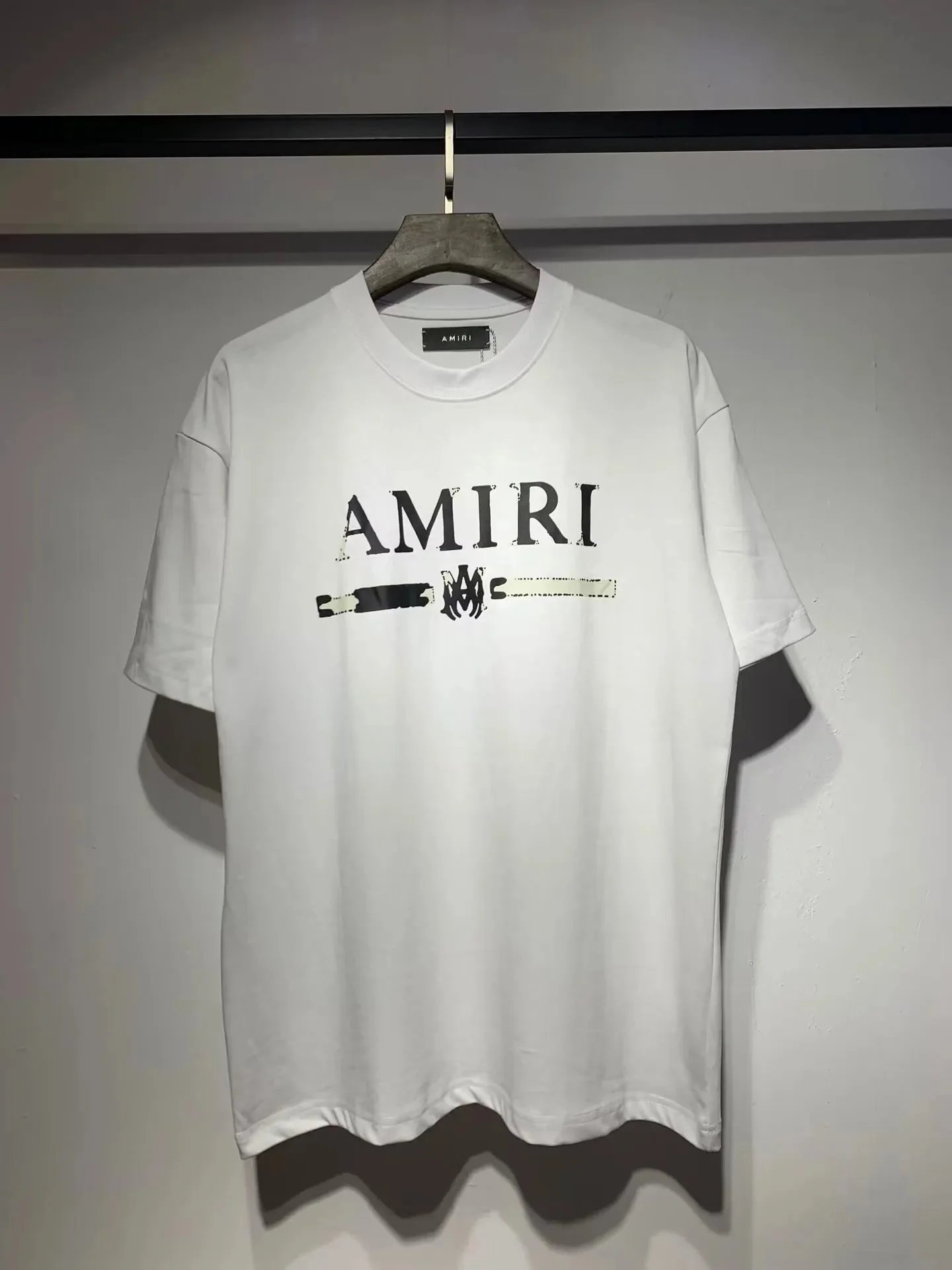 AMIRI T-Shirts Sword Graphic T-Shirt — 654 White