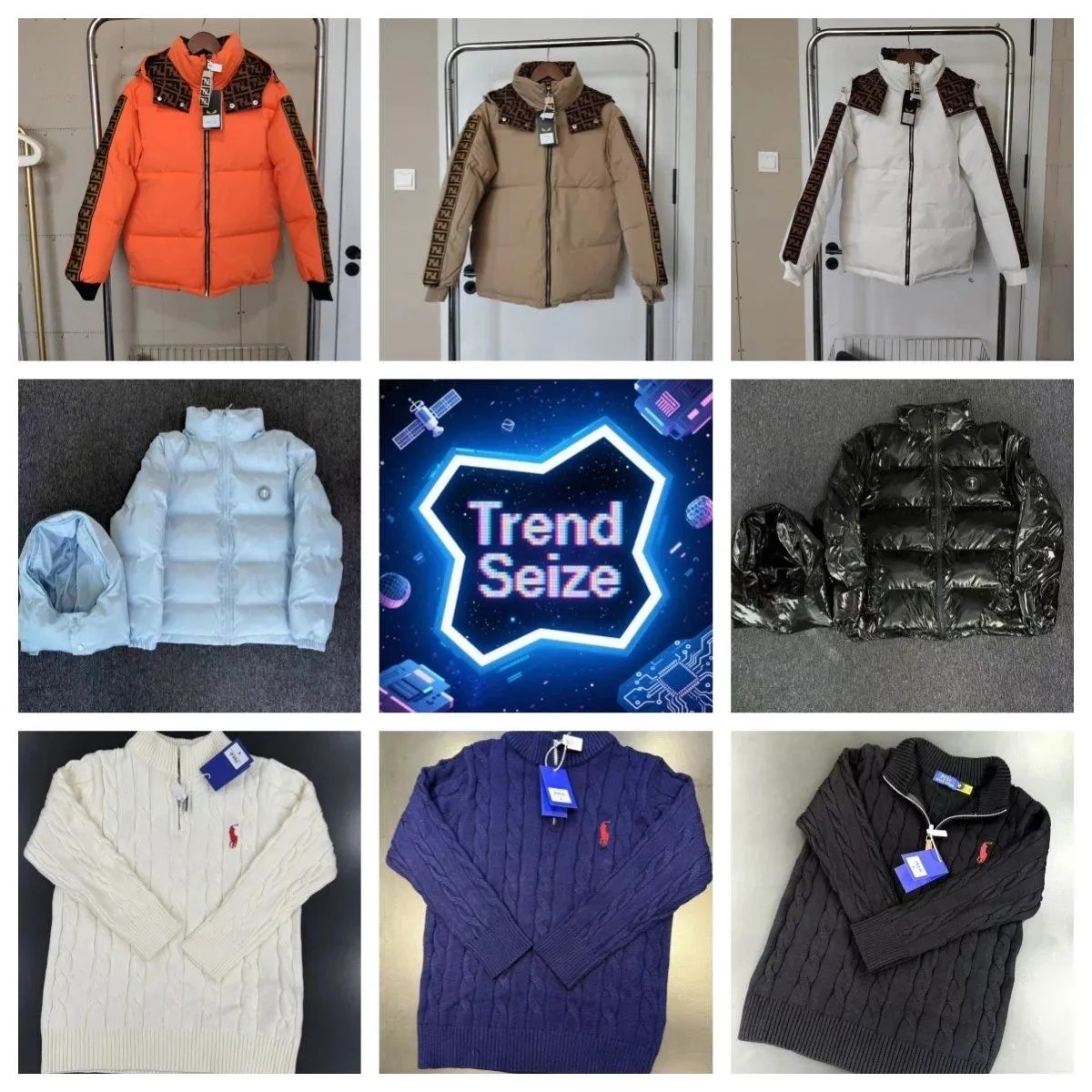 Fendi FF Logo Down Jacket [38 