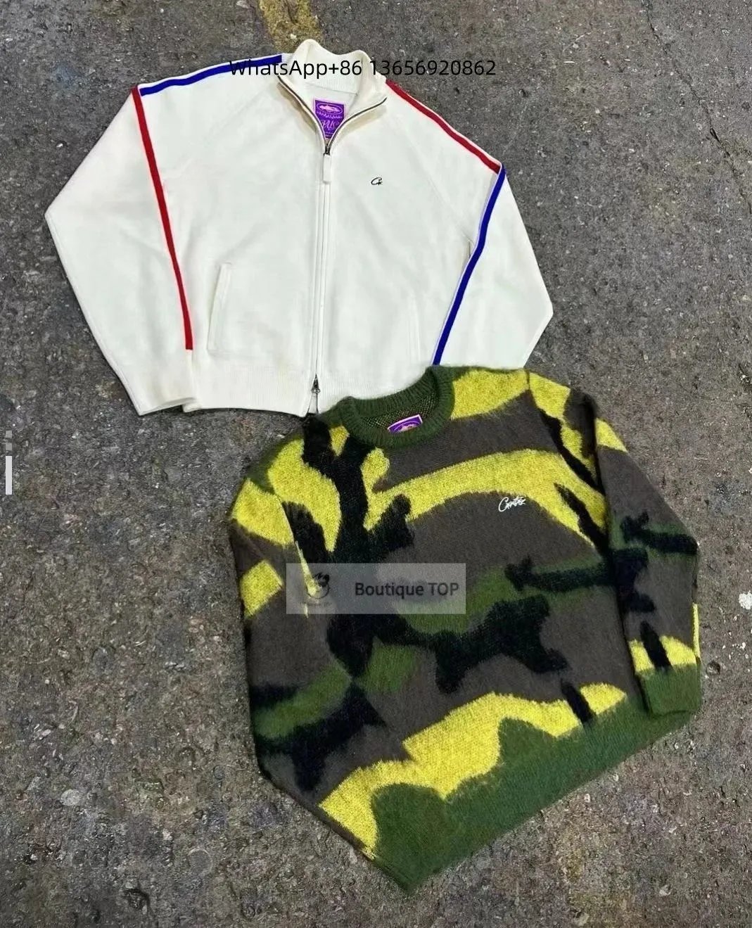 Cortez Track Jacket & Camo Swe