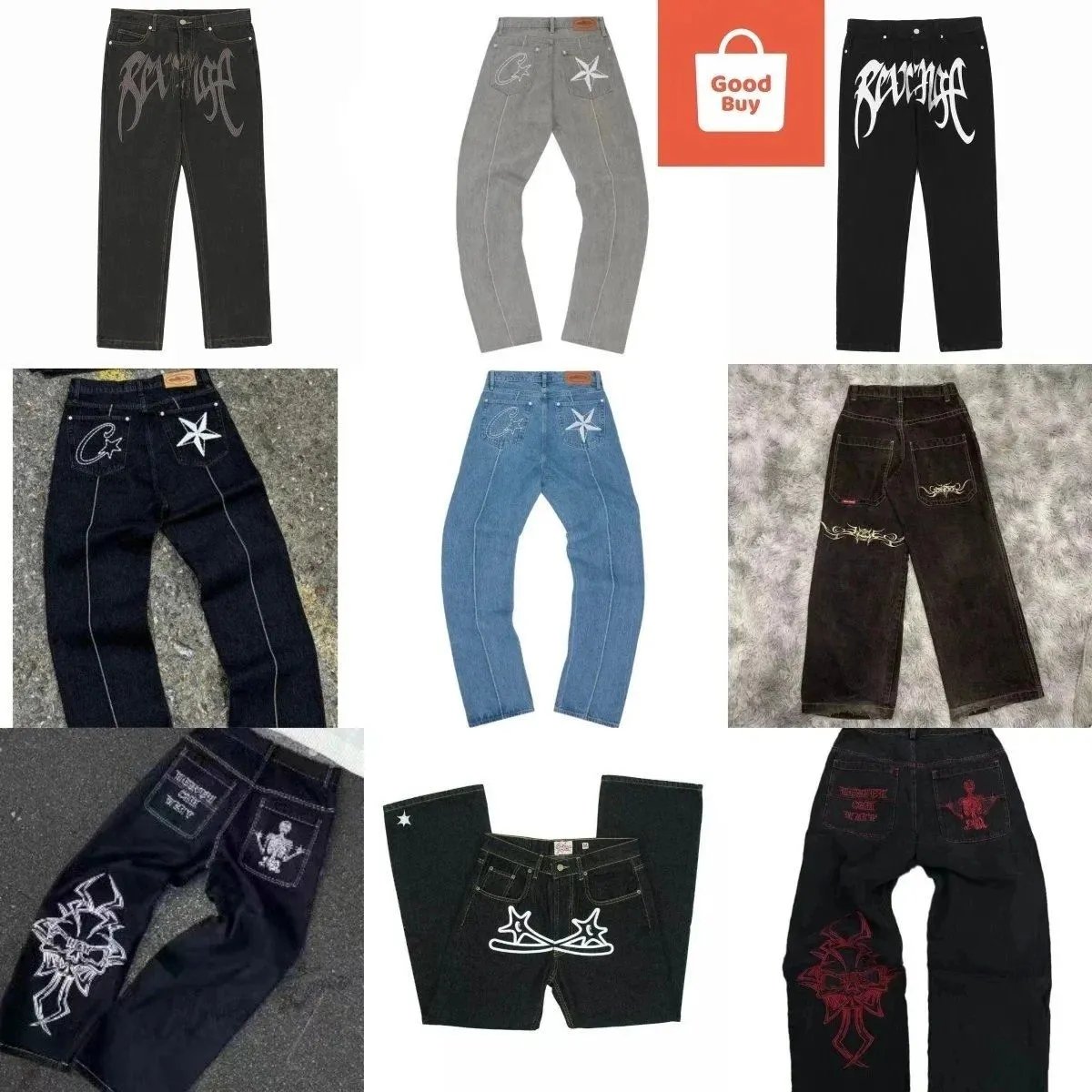 Corteiz Jeans [38 styles]