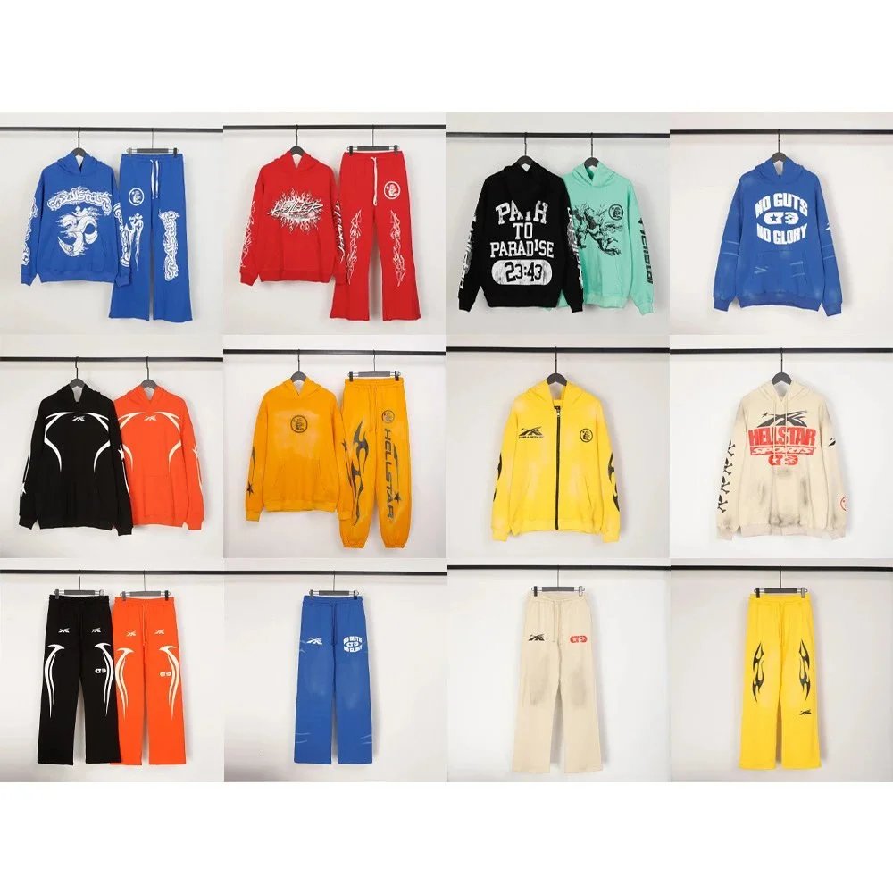 Hellstar Hoodies & Pants Sets 