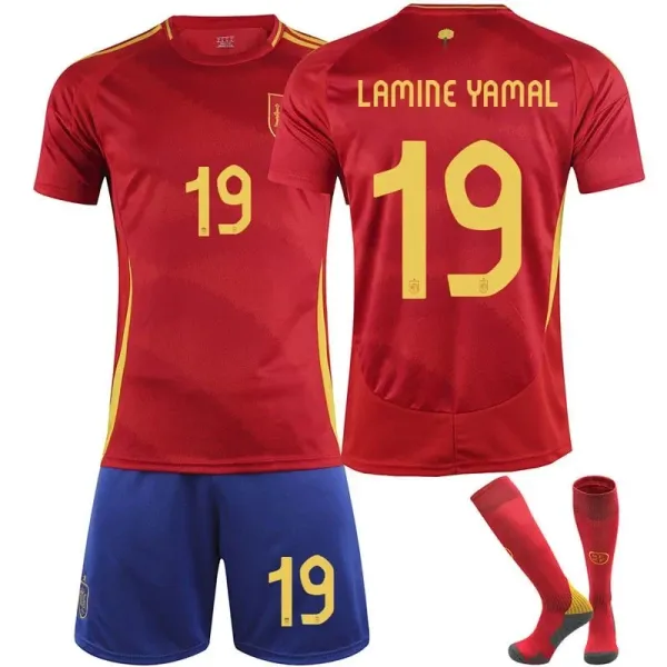 Brazil National Team Neymar Jr #10 Home Jersey Set Blue/White/Yellow - 2