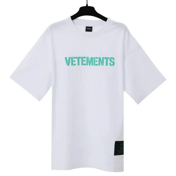 Vetements Bold Logo White T-Shirt - 1