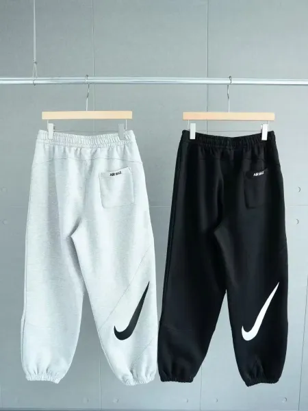 Nike Air Max Swoosh Sweatpants Gray and Black - 1