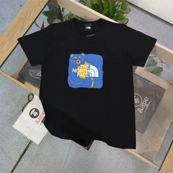 The North Face x A Bathing Ape Bear Graphic Black T-Shirt - 1