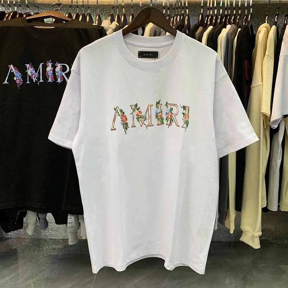 AMIRI T-Shirts Sword Graphic T-Shirt — 906 White