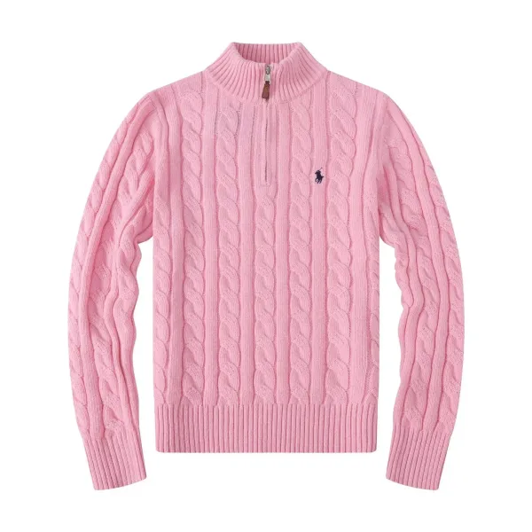 Polo Ralph Lauren Cable Knit Sweater Red - 10