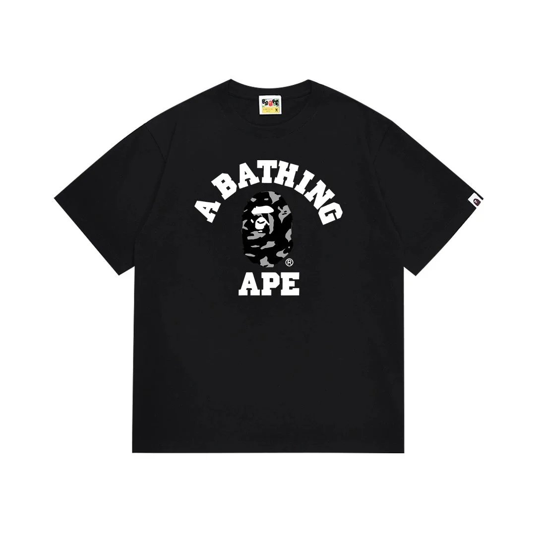 A Bathing Ape T-Shirts graphic logo — 117 black