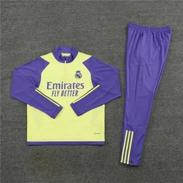 Real Madrid x Adidas Training Tracksuit Mint Green/Black - 11