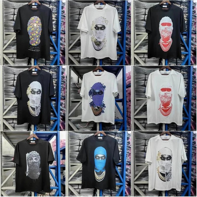 Balaclava Print T-Shirts [40 s