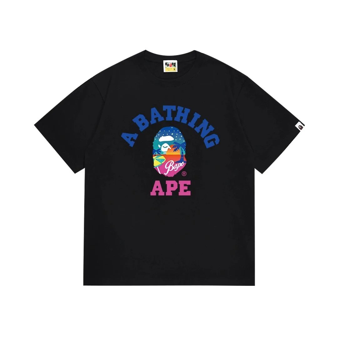 A Bathing Ape T-Shirts graphic logo — 125 black