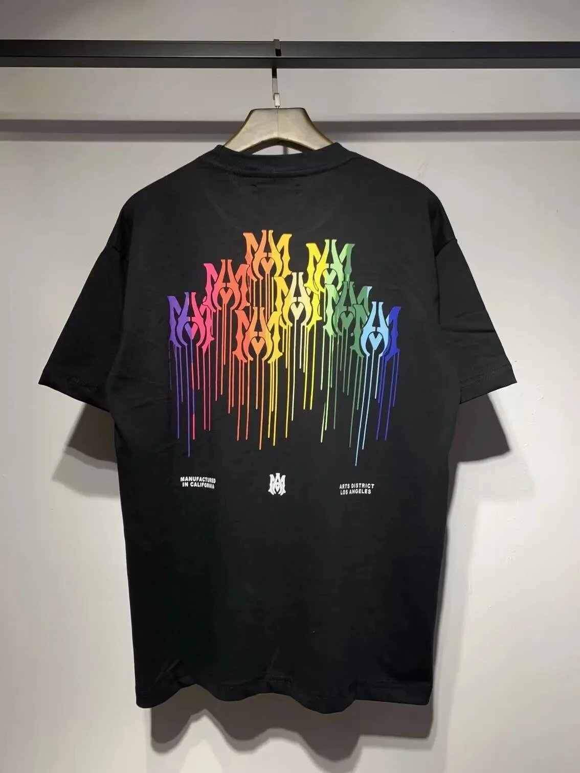 AMIRI T-Shirts Sword Graphic T-Shirt — 658 Black