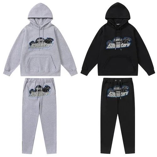 Shark Hoodie and Jogger Set [4