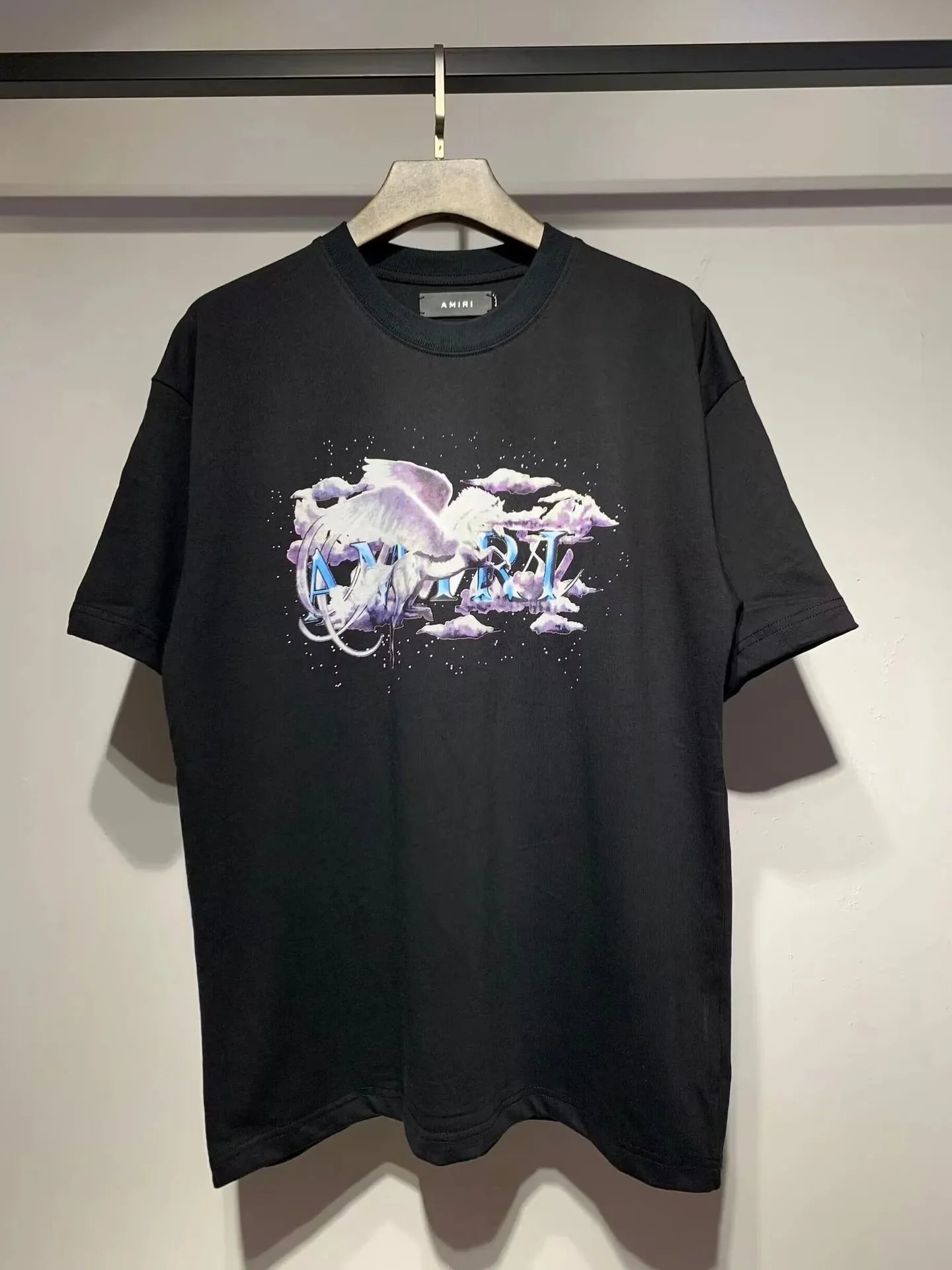 AMIRI T-Shirts Sword Graphic T-Shirt — 660 Black