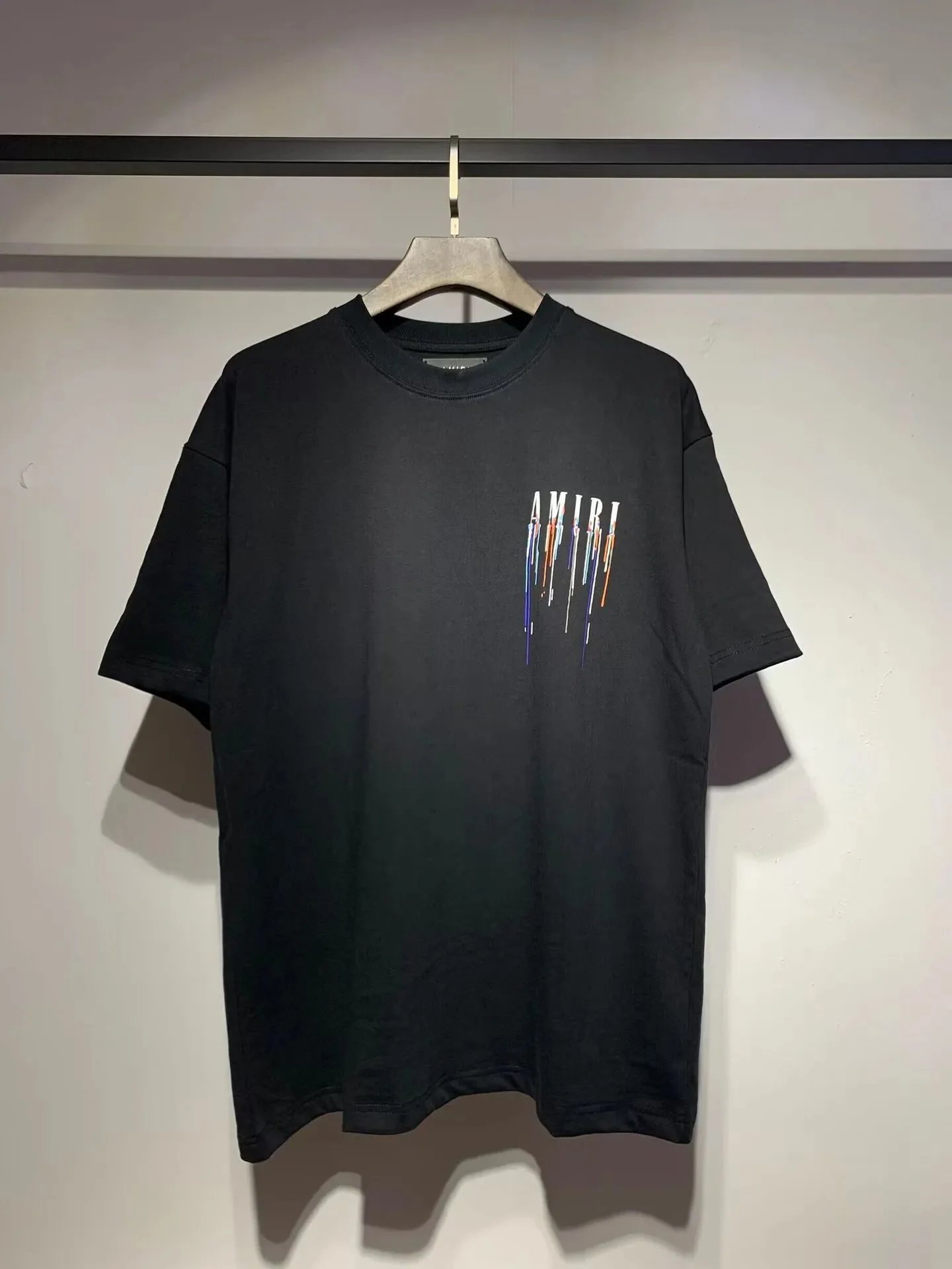 AMIRI T-Shirts Sword Graphic T-Shirt — 656 Black