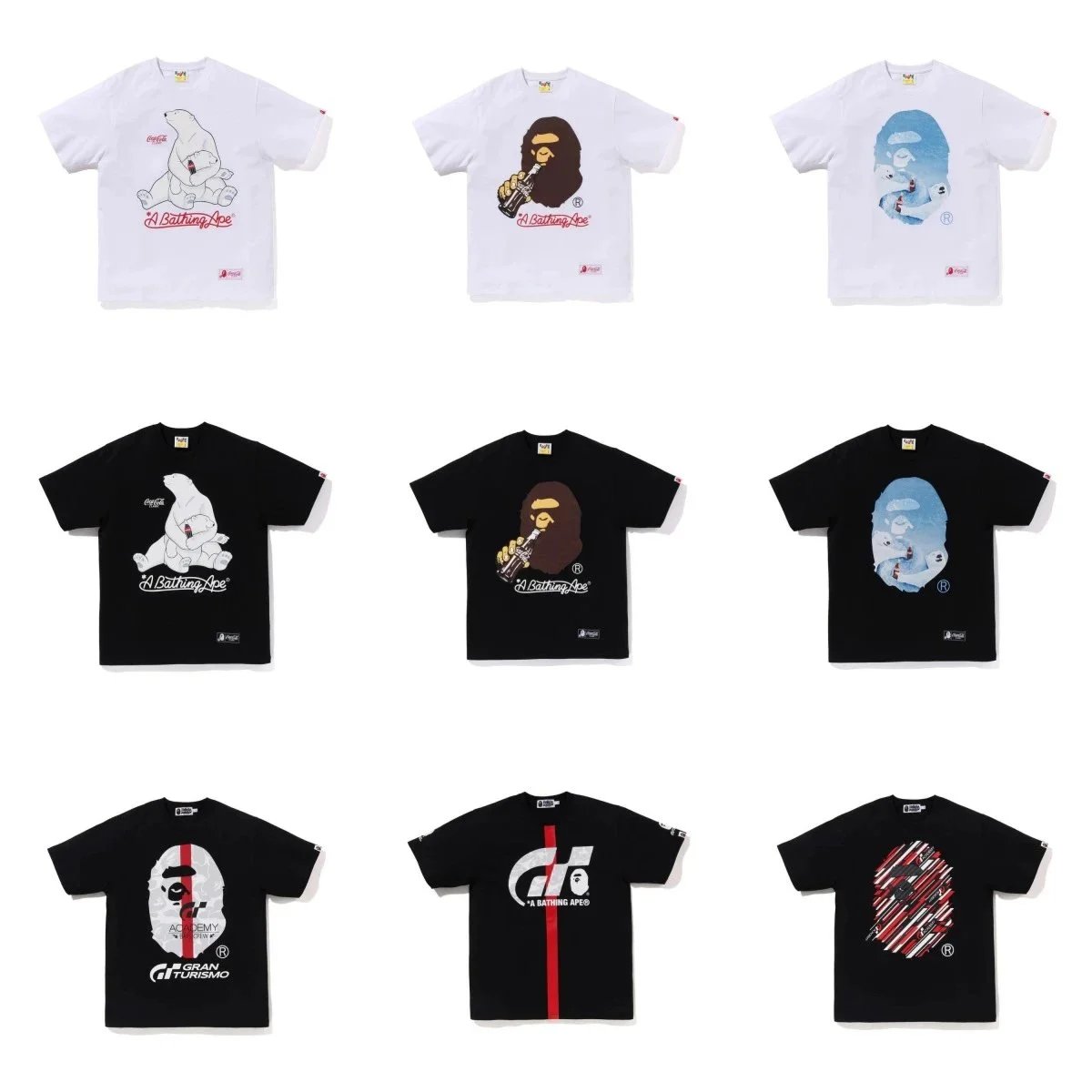 A Bathing Ape T-Shirts [40 sty