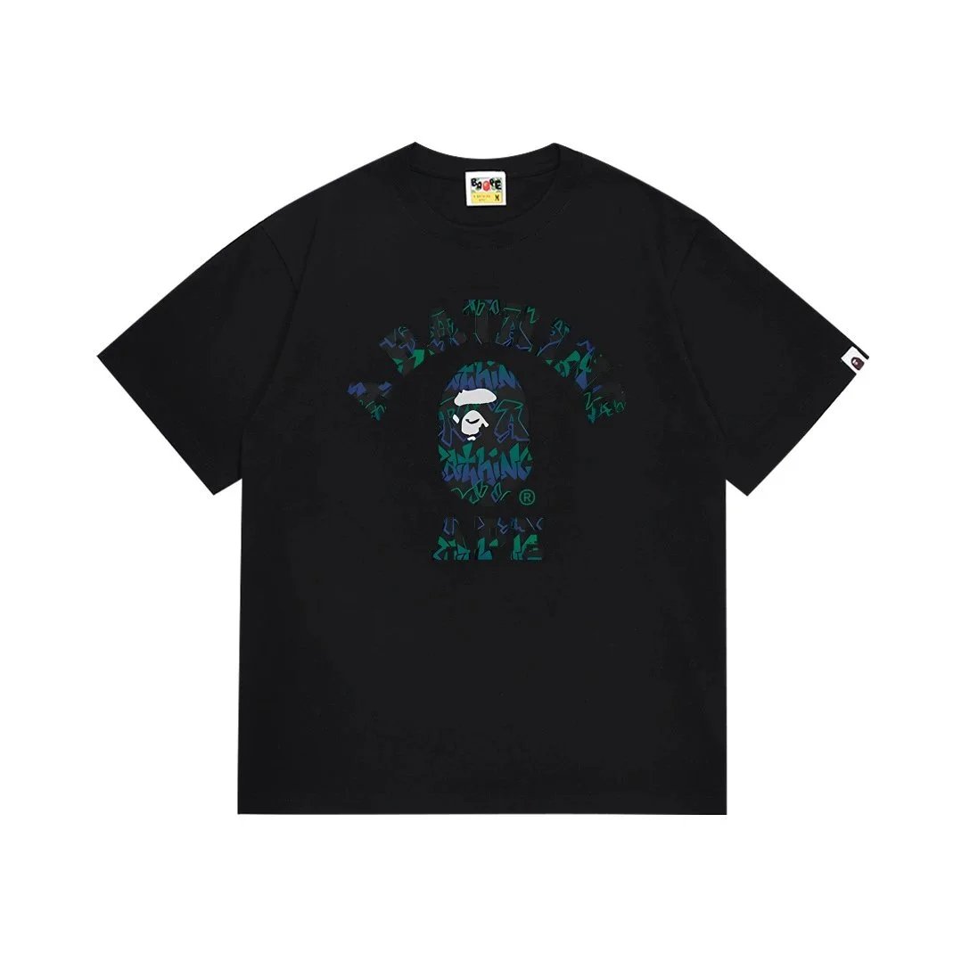 A Bathing Ape T-Shirts graphic logo — 124 black