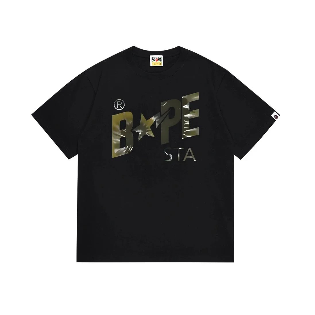 A Bathing Ape T-Shirts graphic logo — 114 black