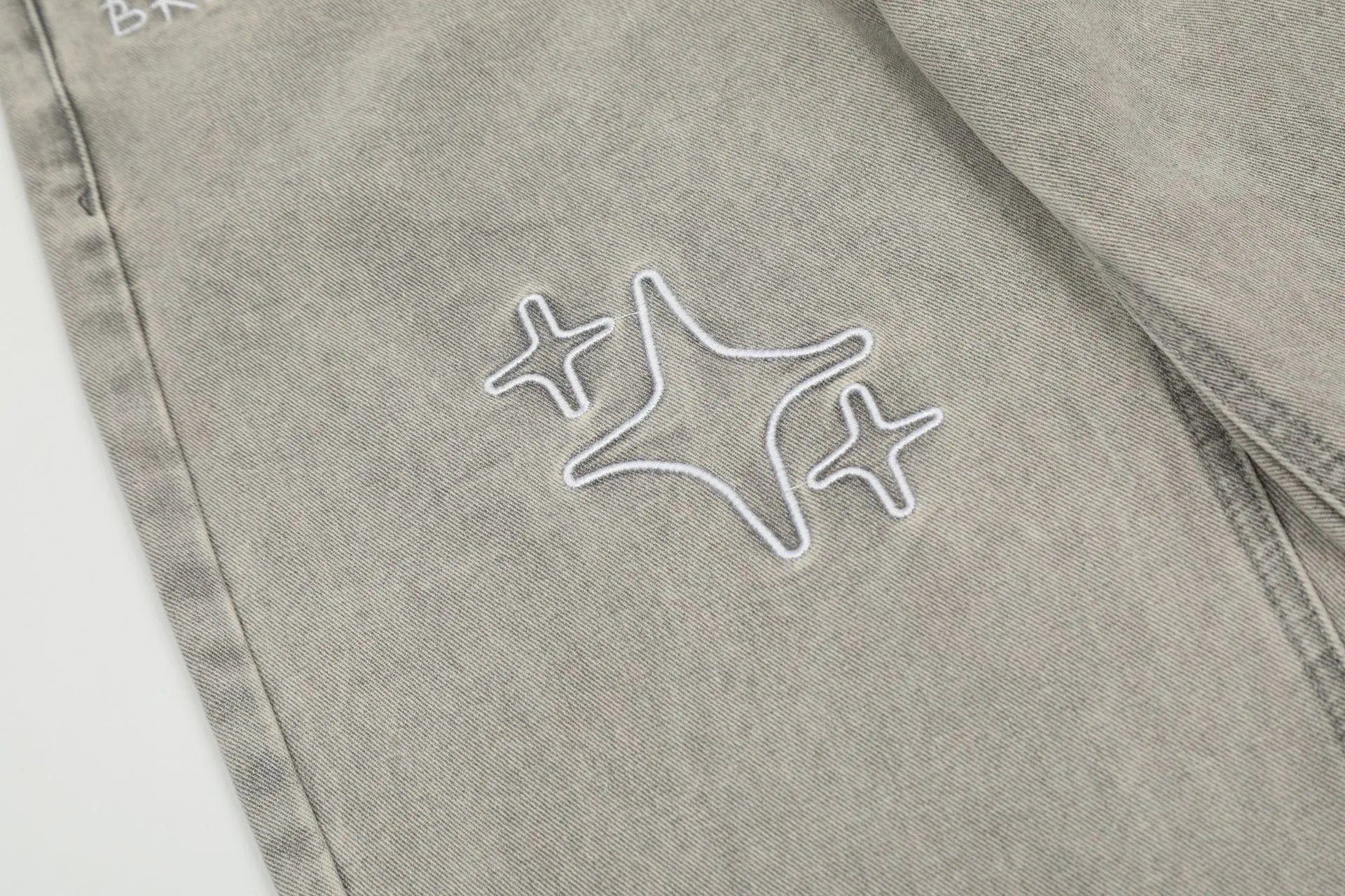 Gallery Dept. Star-Embroidered Black Denim Jeans - 23